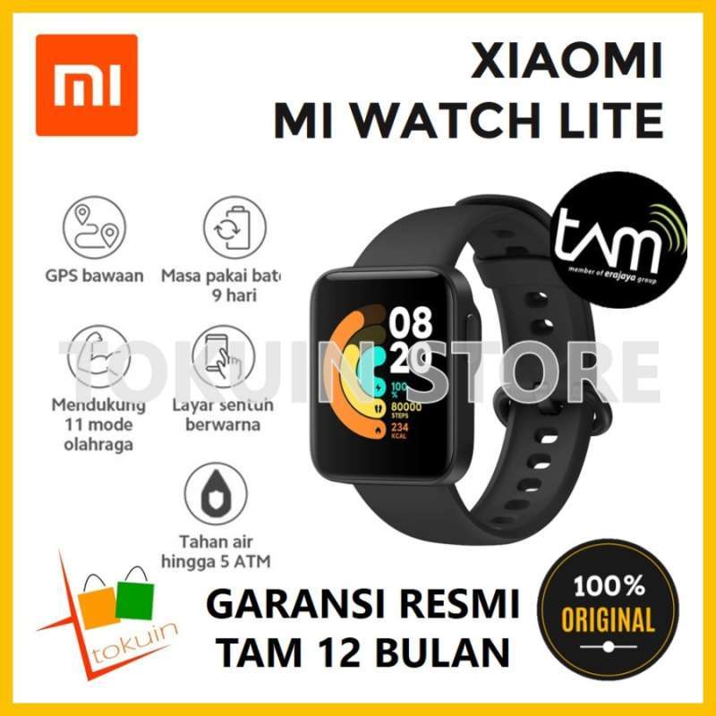 Jual Xiaomi Mi Watch Lite Smartwatch Global Garansi Resmi Tam