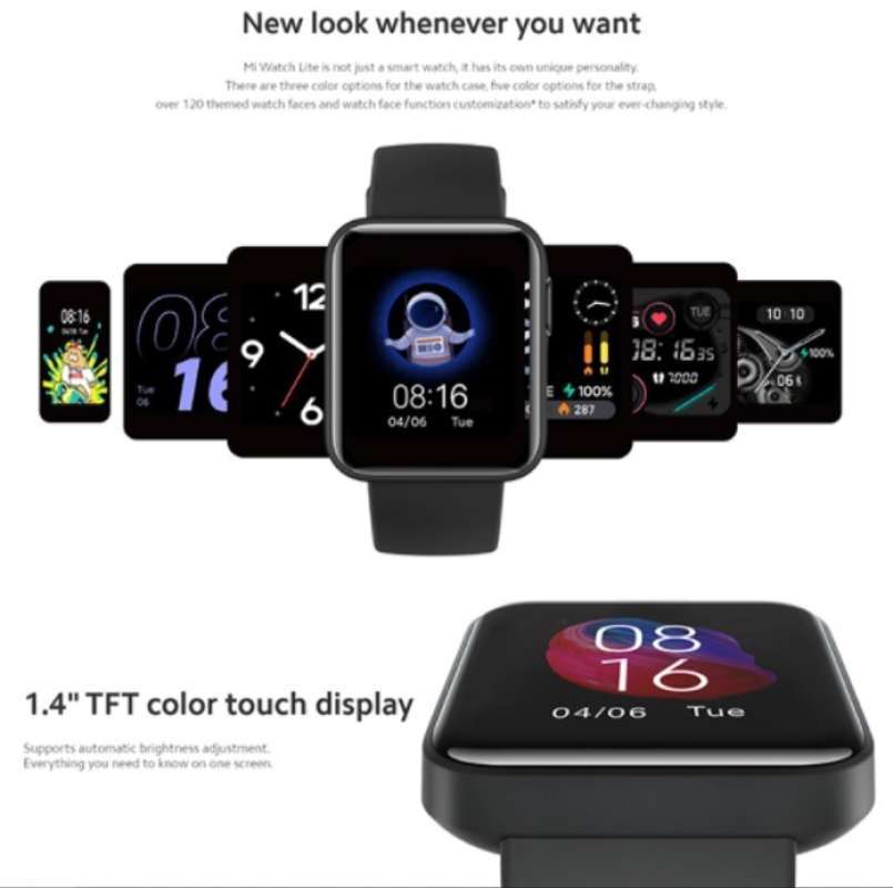 Jual Xiaomi Mi Watch Lite Smartwatch Global Garansi Resmi TAM Indonesia di  Seller Tokuin - Kota Surabaya, Jawa Timur | Blibli