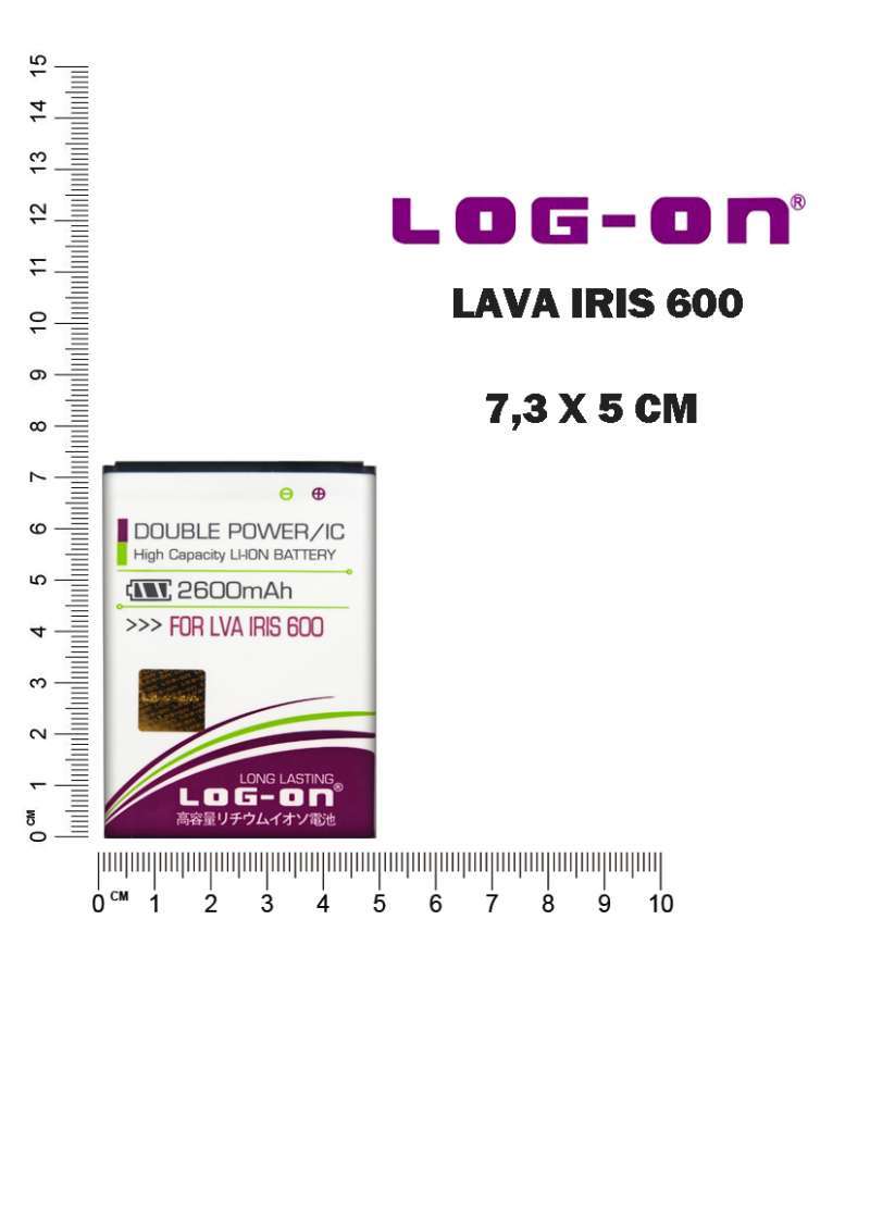 Jual Baterai Lava Iris 600 Batre Double Power Battery Log On Murah Mei 2021 Blibli