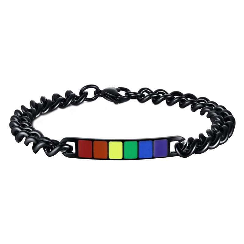 Promo Durable Rainbow Lovers Bracelets 
