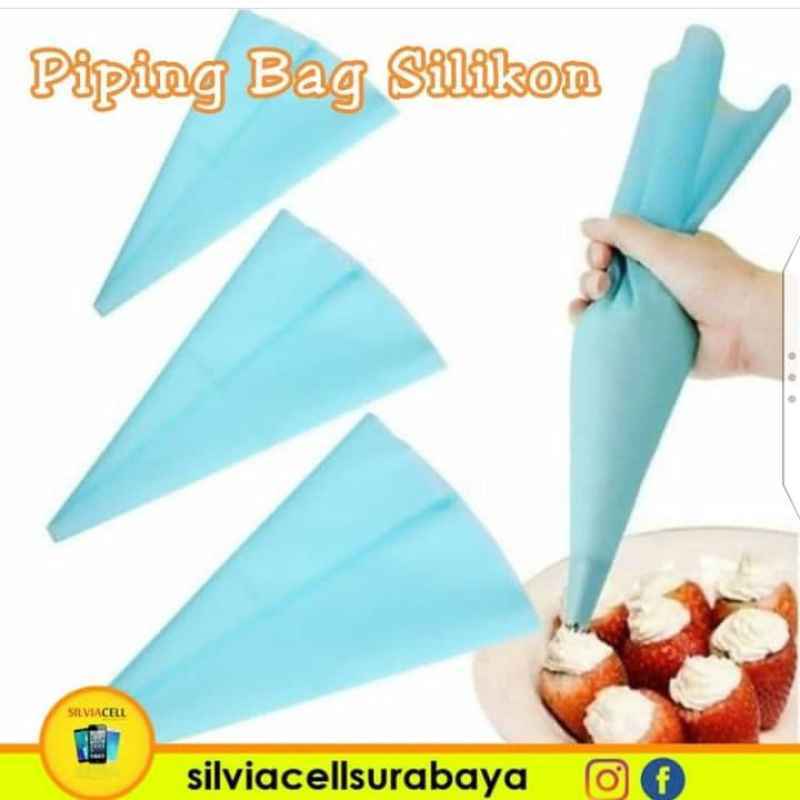 Piping bag silikon set icing bags kue cake decoration baking pastry