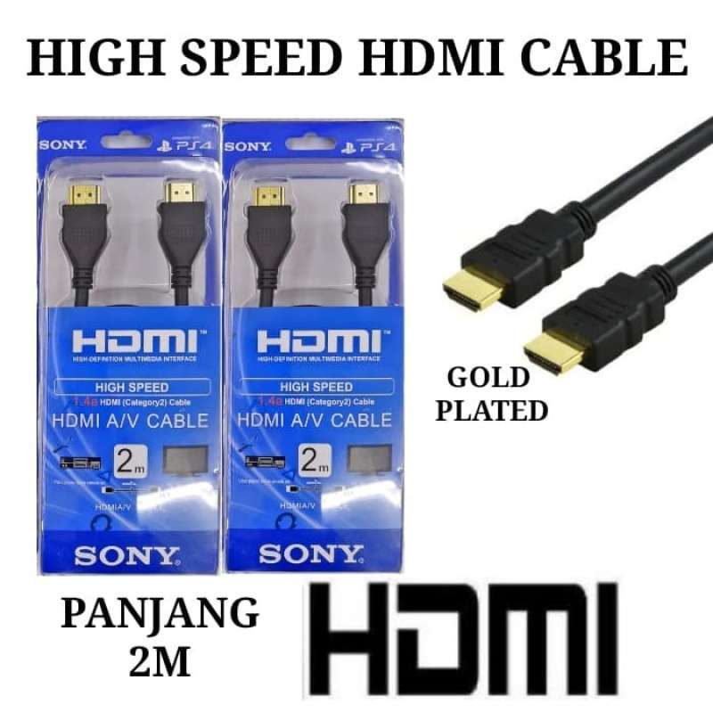Jual Kabel Hdmi Cable Ps4 Ps3 Xbox Tv Laptop Online Mei 2021 Blibli
