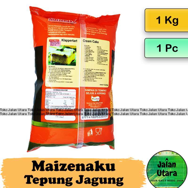 Promo MAIZENAKU Tepung Jagung - Corn Starch Maizena [1 kg ...
