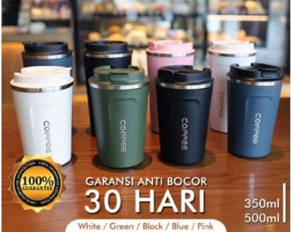 Coffee Tumbler Mug Travel Portable Thermo Cup Termos Kopi Stainless Terbaru Agustus 2021 Harga Murah Kualitas Terjamin Blibli