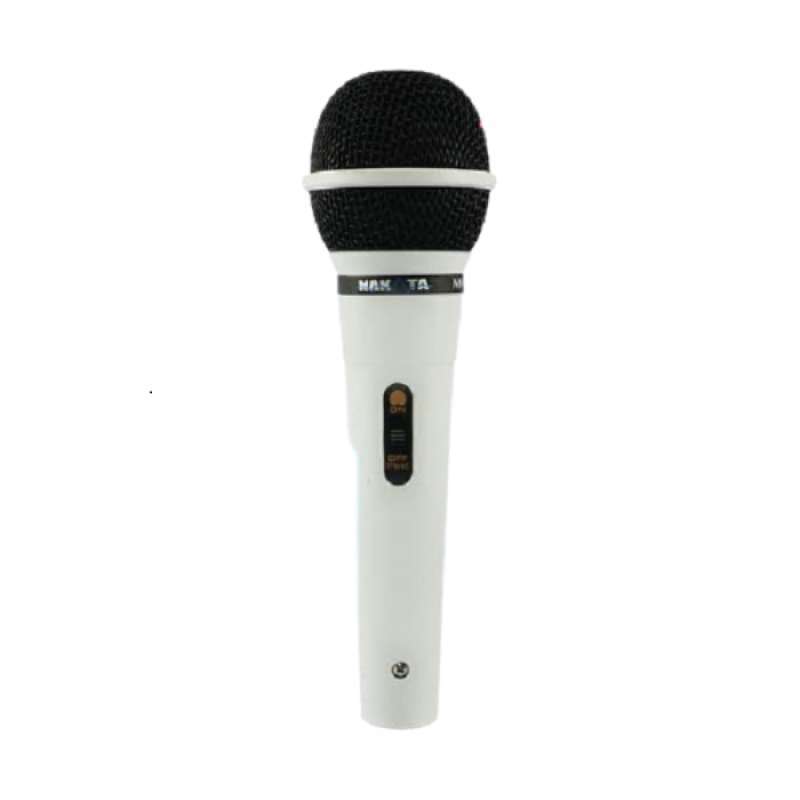 Jual 1 Pcs Nakata Nk 137 Mic Mik Microphone Mikrofon Kabel Cable Karaoke Vokal Vo Putih Murah Mei 2021 Blibli
