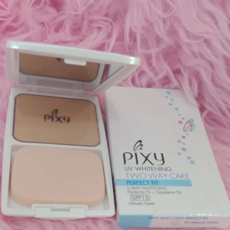 Jual Pixy Uv Whitening Two Way Cake Perfect Fit Murah Mei 2021 Blibli