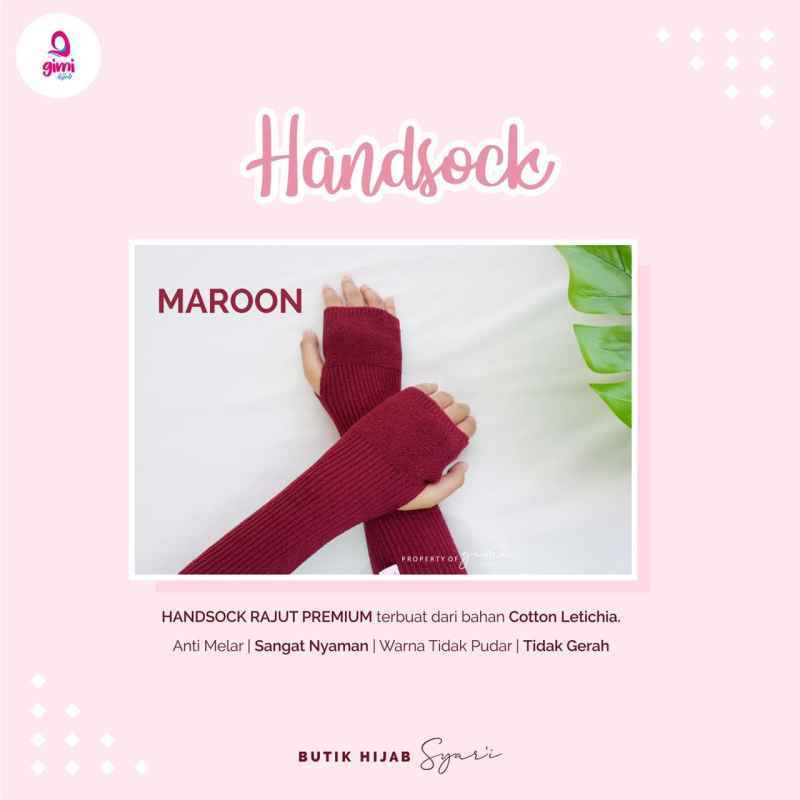 Jual Handsock Rajut Premium By Gimi Hijab Manset Tangan Muslimah Online Maret 2021 Blibli Handsock atau lebih dikenal dengan nama manset merupakan produk pelindung tangan untuk wanita muslimah. handsock rajut premium by gimi hijab manset tangan muslimah