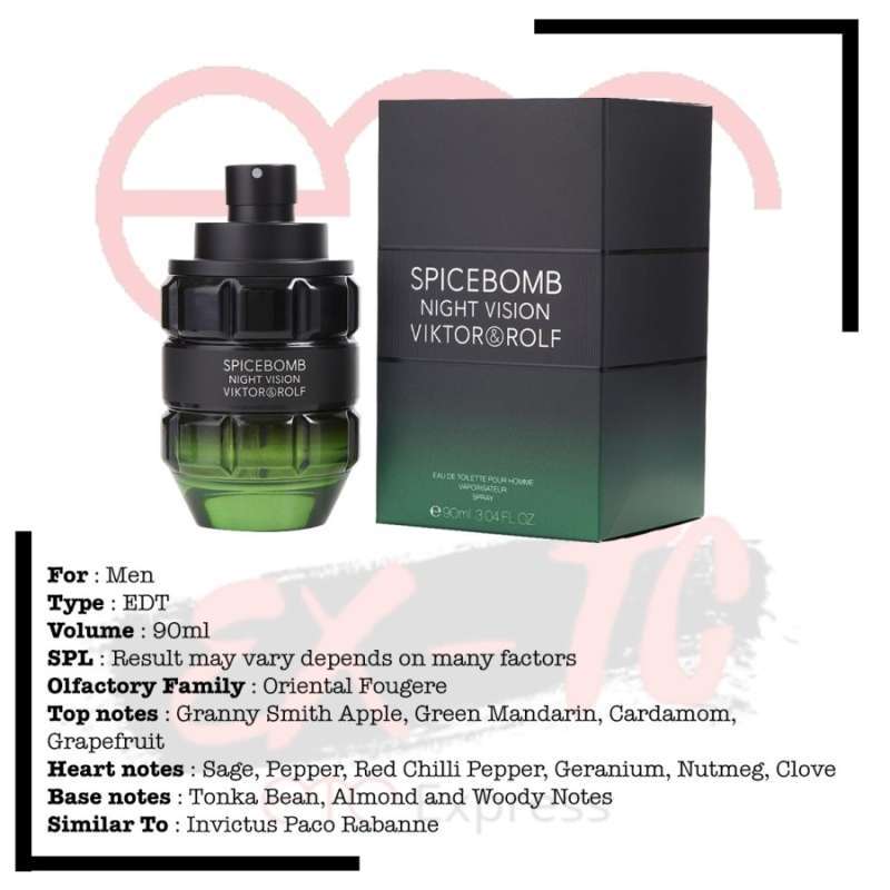 Jual Spicebomb Night Vision Viktor Rolf Edt 90ml Men Murah Mei 21 Blibli Jual Spicebomb Night Vision Viktor Rolf Edt 90ml Men Murah Mei 21 Blibli