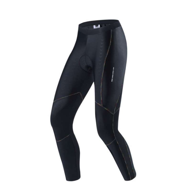 Coral Black Women Padded Cycling Pants 