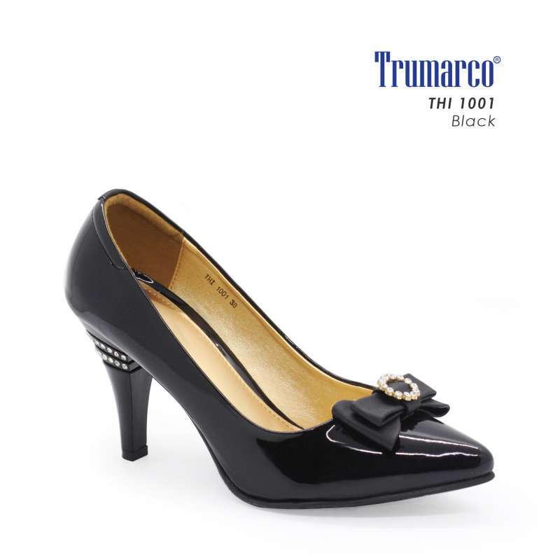 Trumarco THI 1001 Black Sepatu Heels 
