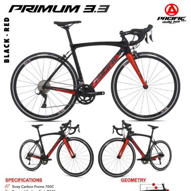 Pacific bike carbon top