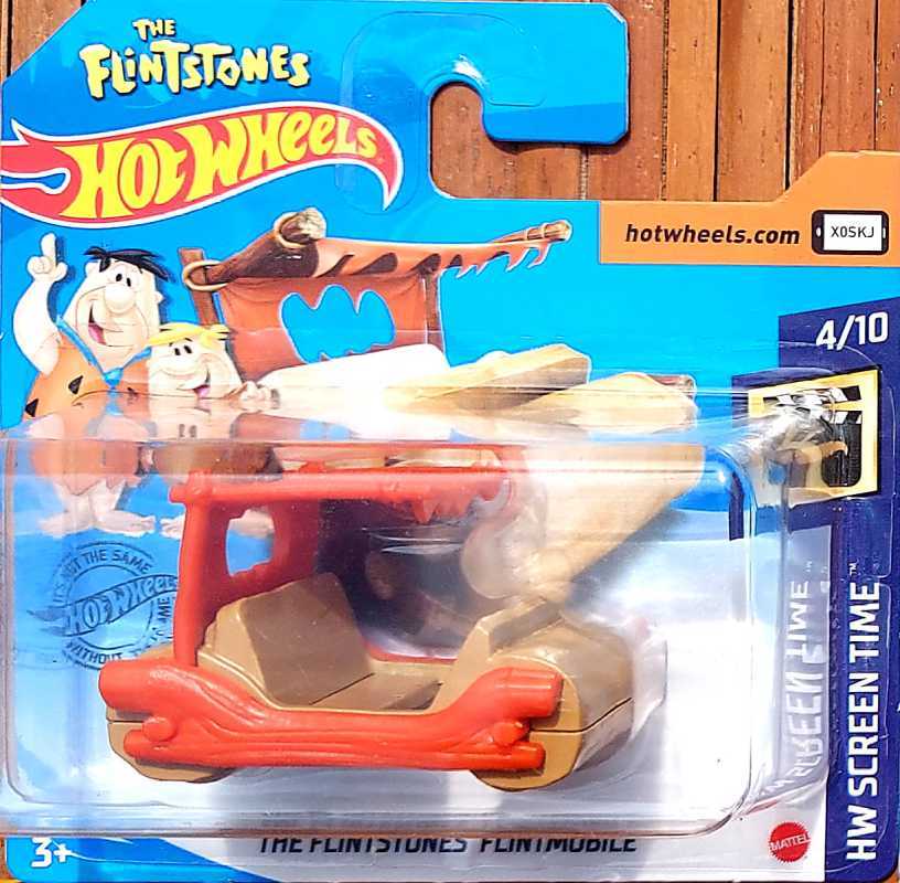Jual Hotwheels The Flinstones Flintmobile 2020 Short Card Online April 2021 Blibli