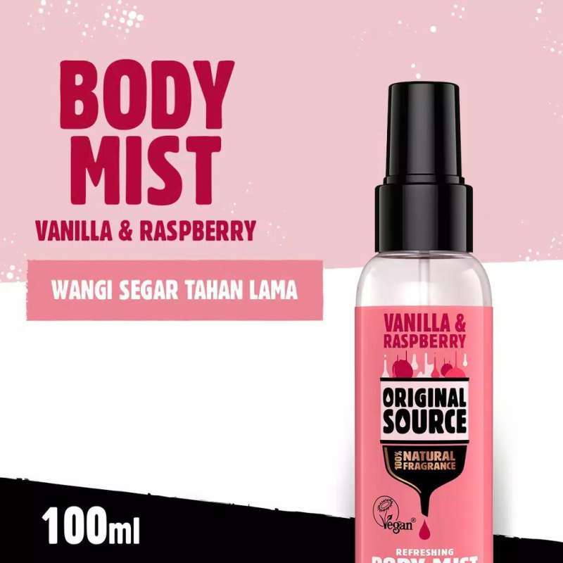 Jual Original Source Body Mist Parfum Minyak Wangi Original Source Vanilla Raspberry Pink 100 Ml 100ml Online April 2021 Blibli