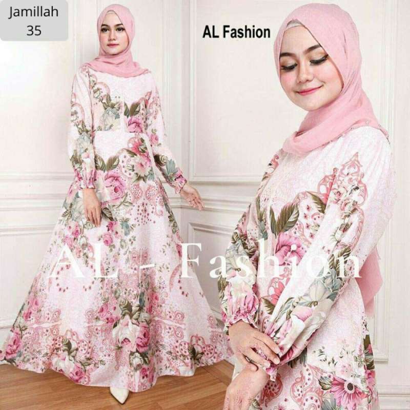 Promo Gamis Wanita Murah Baju Busana Muslim Terbaru Modern Maxi Busui Katun Di Seller Mutiara Online Store Kota Jakarta Barat Dki Jakarta Blibli