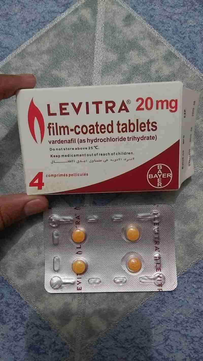 Pastillas levitra 20 mg