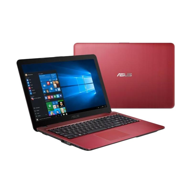 Asus X540YA-BX103T Notebook - Red [15.6 Inch/E1-7010/2 GB/500 GB/Win 10]