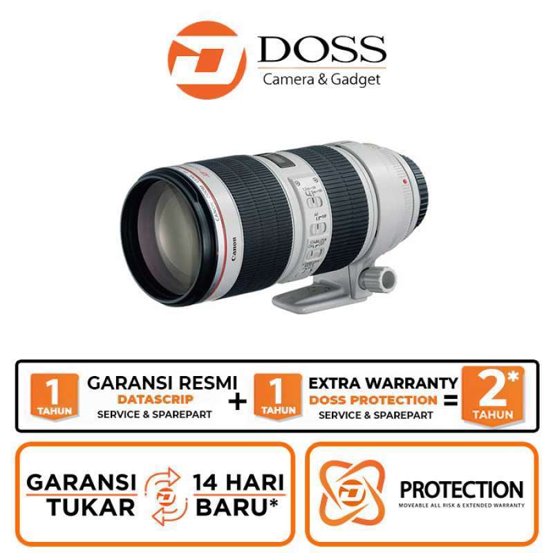 canon ef 70 200mm f2 8l is ii usm lens