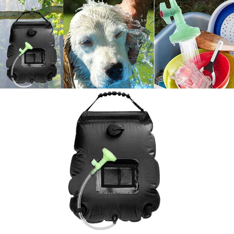 camping shower bag