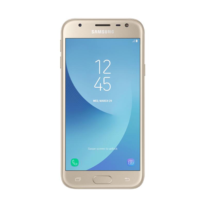 Samsung Galaxy J3 Pro 2017 Smartphone - Gold [16GB/ 2GB/ D]
