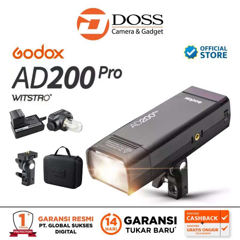 Godox AD200Pro Pocket Flash - Dan's Camera City