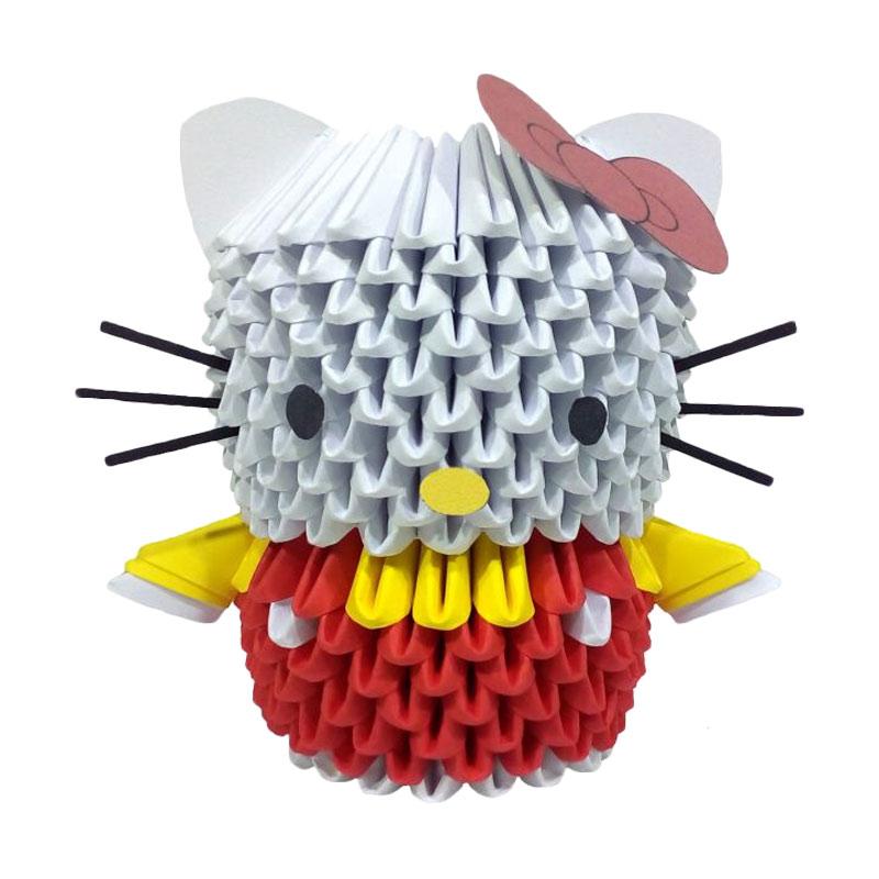Jual Paperplay Kit Hello Kitty 3d Origami Red Online Juli 2020