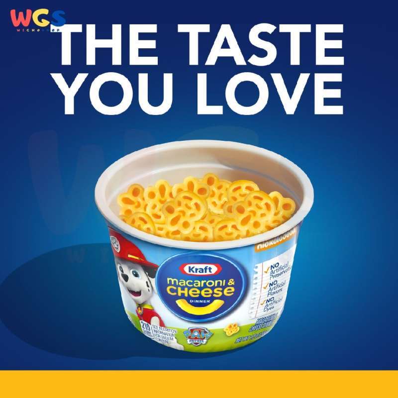 Jual Kraft Mac & Cheese Patrol Shapes Macaroni & Cheese ...