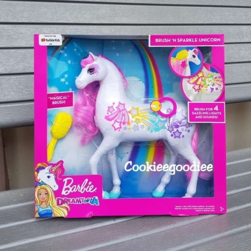 Jual Barbie Dreamtopia Brush n Sparkle Unicorns di Seller