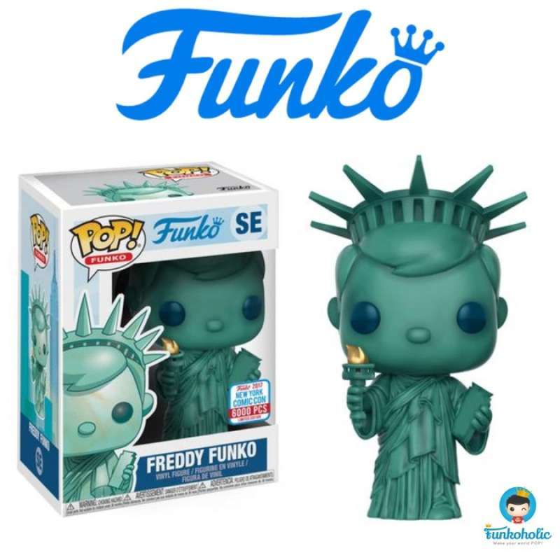 freddy funko pop statue of liberty