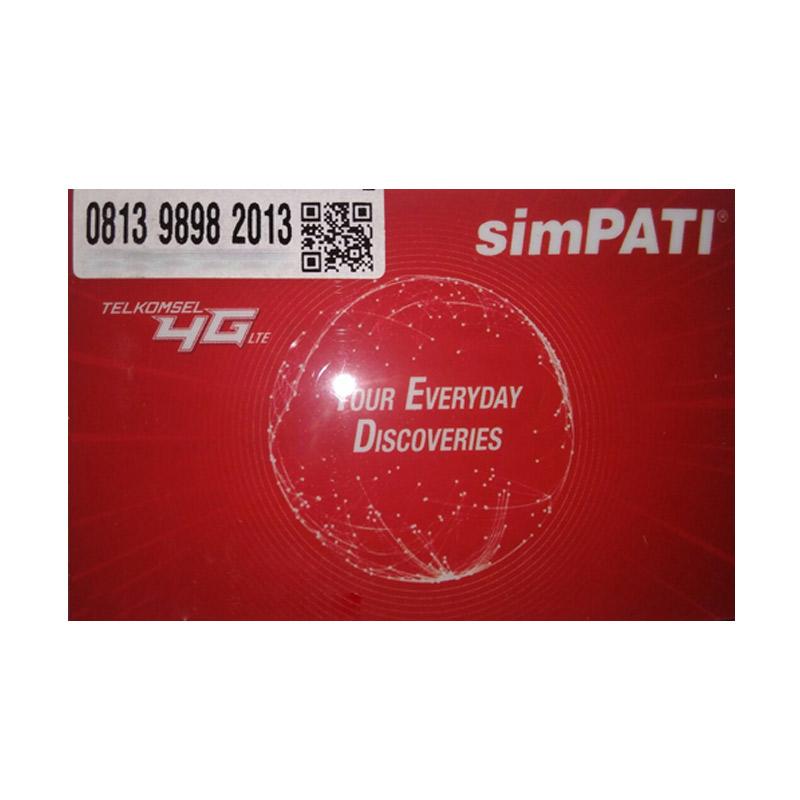 harga Simpati Seri Tahun Rapi Nomor Cantik 0813 9898 2013 Kartu Perdana Blibli.com