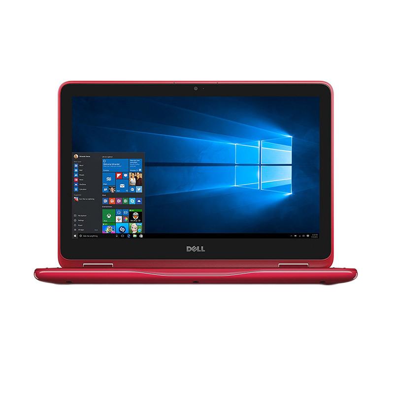 DELL Inspiron 11-3179 Drax 2in1 Notebook - Red [11 Inch Touch/ M3-7Y30/ 4GB/ 500GB/ W10]