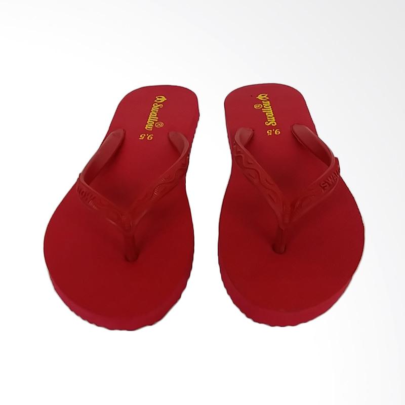 Swallow Nice Sandal Jepit Pria - Red