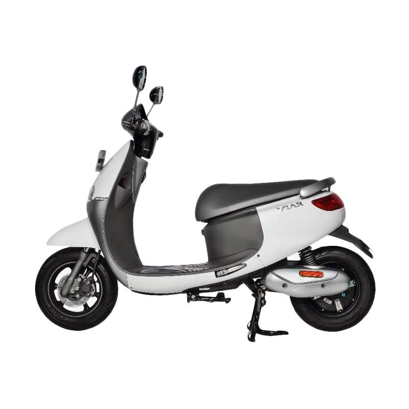 Jual Viar Q1 Sepeda Motor Listrik Milky White Online Juni 2020