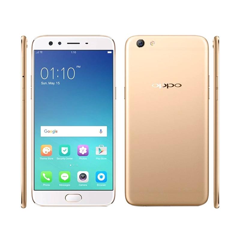 Jual Oppo F3 Plus Smartphone Gold 64 Gb 4 Gb Garansi Resmi