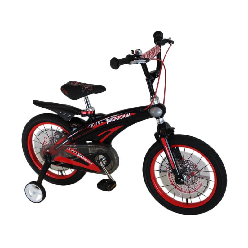 Jual Dijaminmurah Element Magnesium Sepeda Bmx Kids Black Red