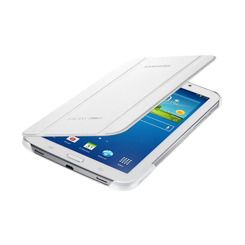 Jual Samsung Book Cover Casing For Galaxy Tab 3 Sm T211 Or P3200 7 0 Inch Putih Original Online November 2020 Blibli Com
