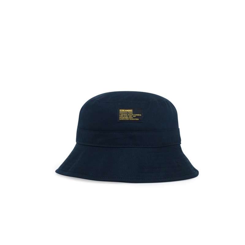 Promo Screamous Hat Bucket BETHA NAVY 