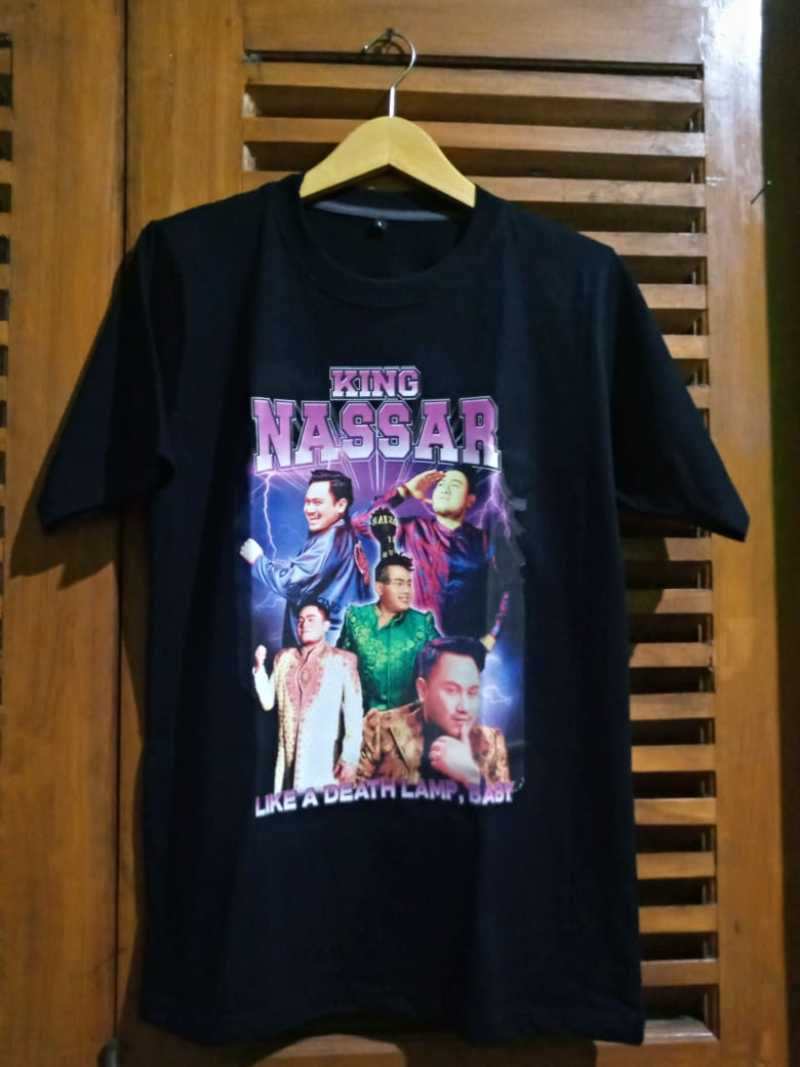 Jual KAOS KING NASSAR OPPA NASAR LIKE A 