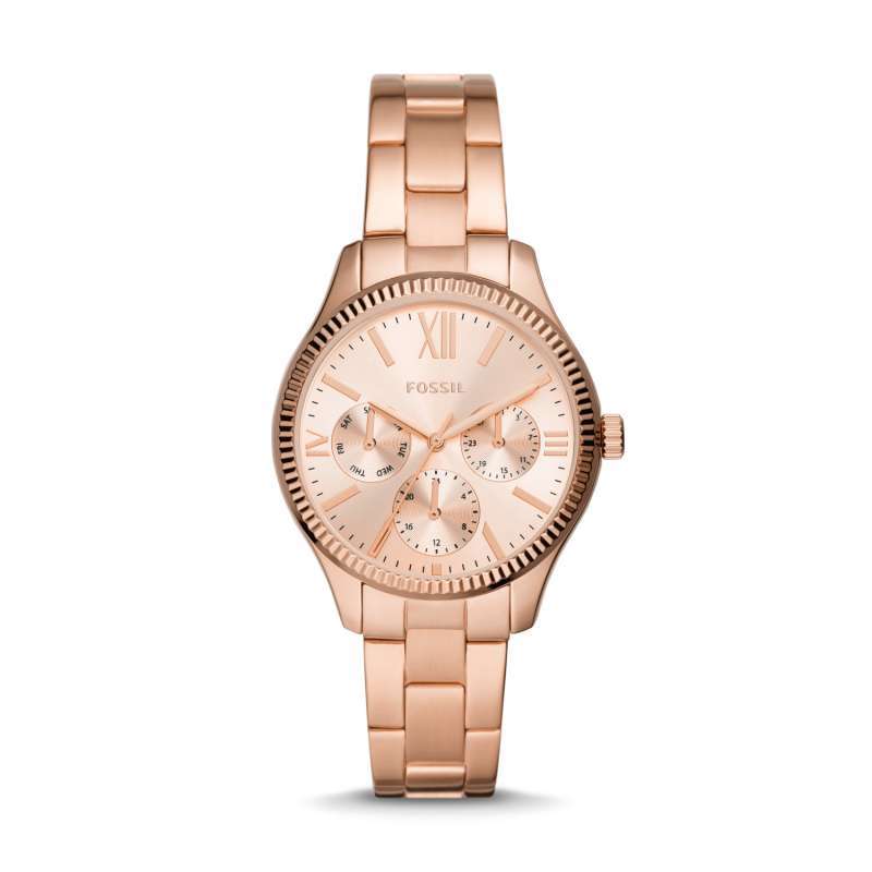 Promo FOSSIL Rye Multifunction Rose 