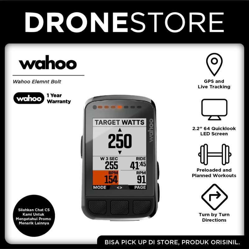 Jual Wahoo Elemnt Bolt GPS Bike 
