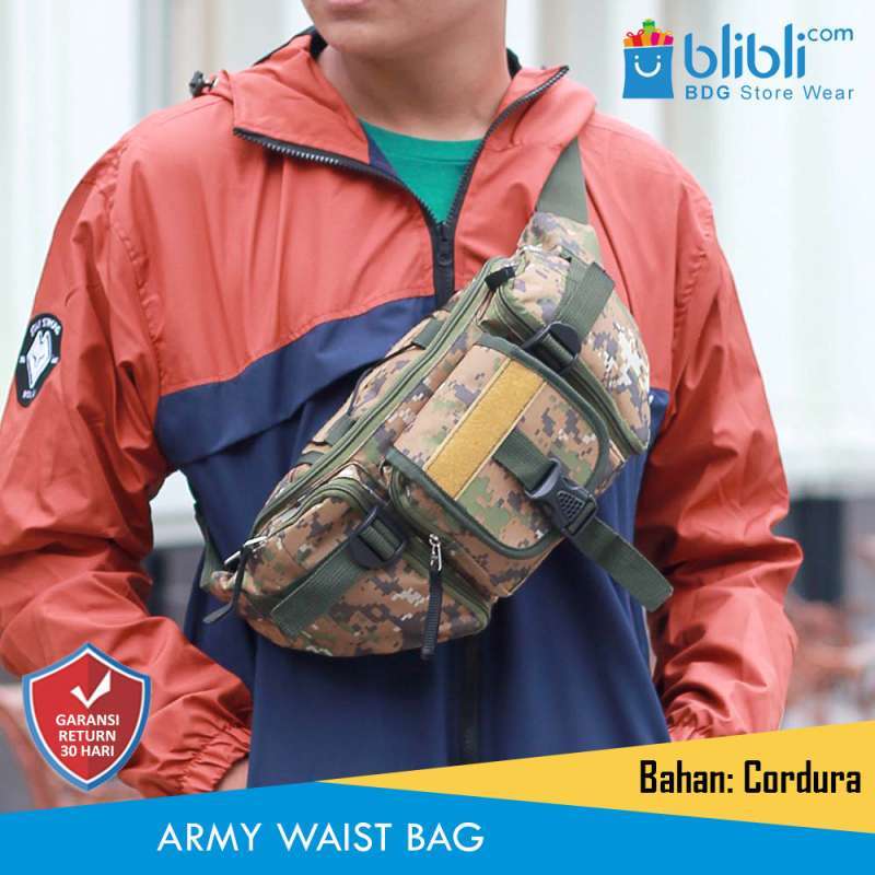 Waist sales bag army