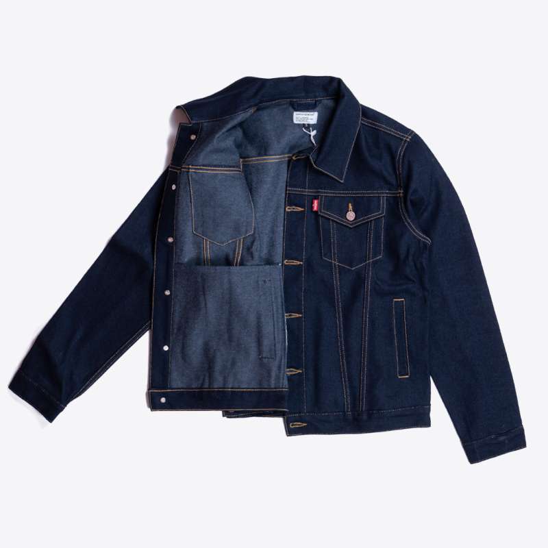 Jual ACKET JENAS DENIM BLACKBRON - NEW 