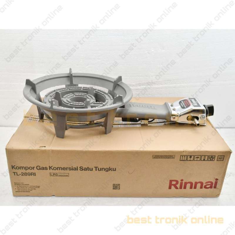 Jual Rinnai TL 289 Kompor Gas - Black di Seller BEST TRONIK ONLINE - TOKO  CAHAYA AGUNG ELEKTRONIK | Blibli