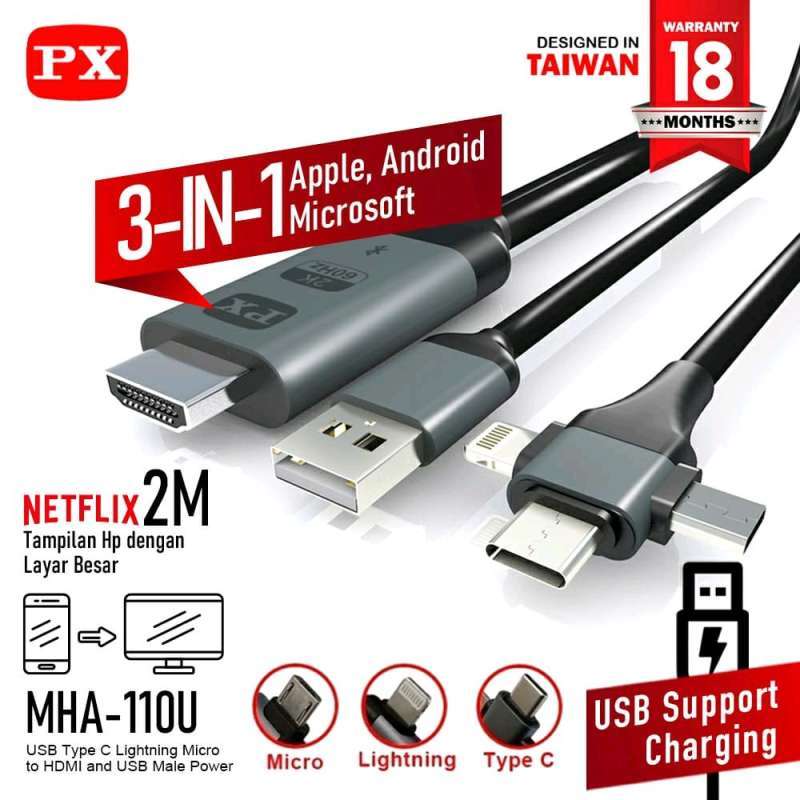 Big Screen TV IOS Android PX MHA-110U 