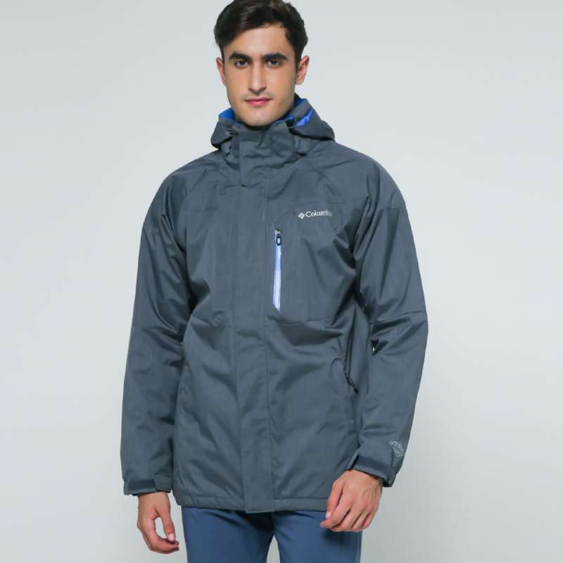 Columbia men's alpine action jacket graphite & super blue new arrivals