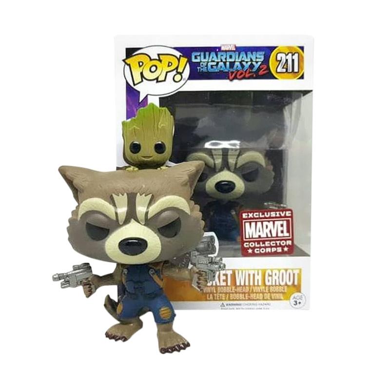 rocket and groot funko pop