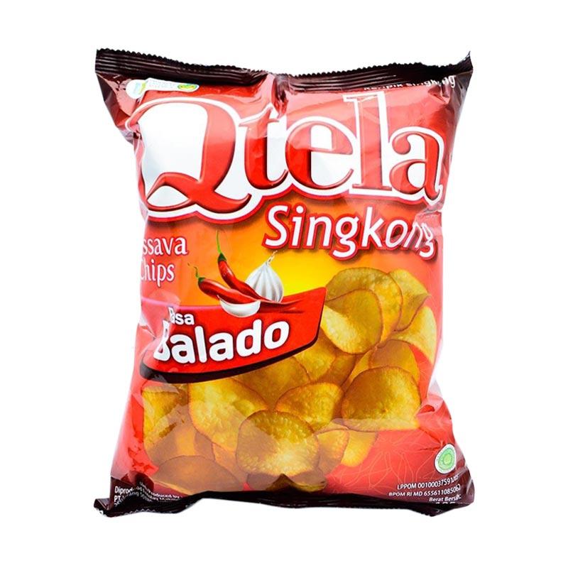 Jual Qtela Rasa Balado Keripik Singkong 185 G Online Desember 2020 Blibli