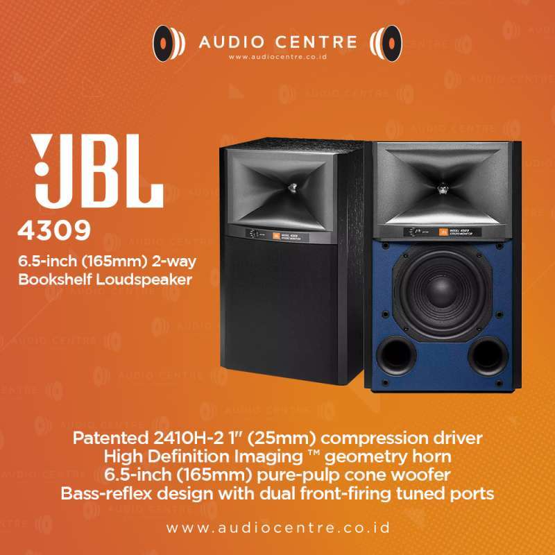 JBL Synthesis 4309 Bookshelf Speaker Studio Monitor inch Speaker - Main Image