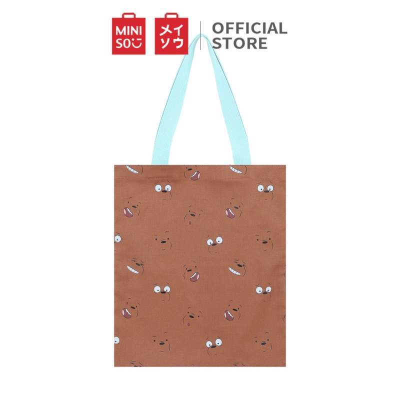 Harga tote bag hotsell miniso we bare bears