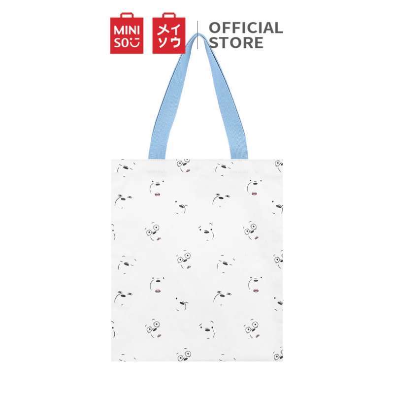 We bare bears tote bag miniso new arrivals