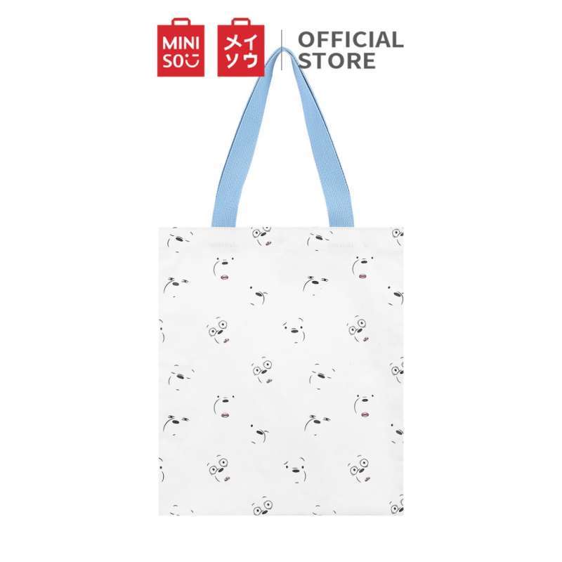 Shop We Bare Bears Tote Bag Miniso online